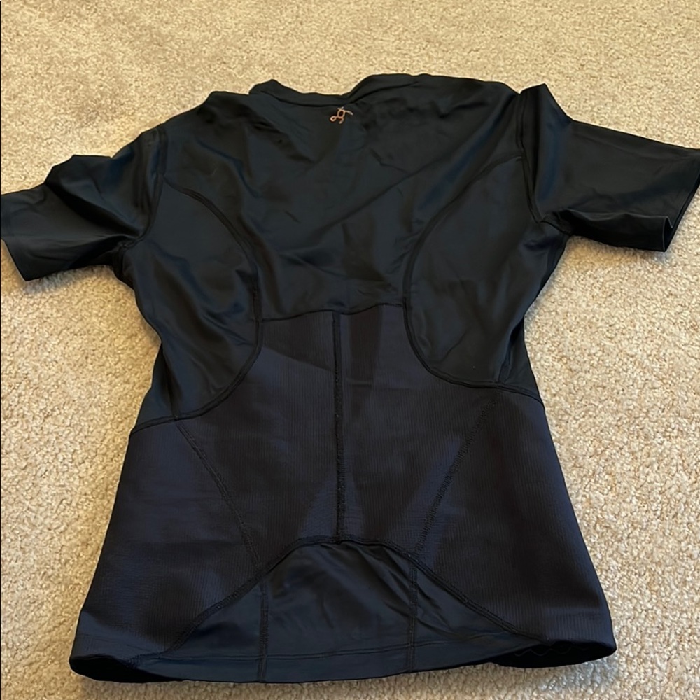 Black Short Tommie Copper top size M